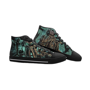 "Eldritch Dreams" High Top Canvas Shoes