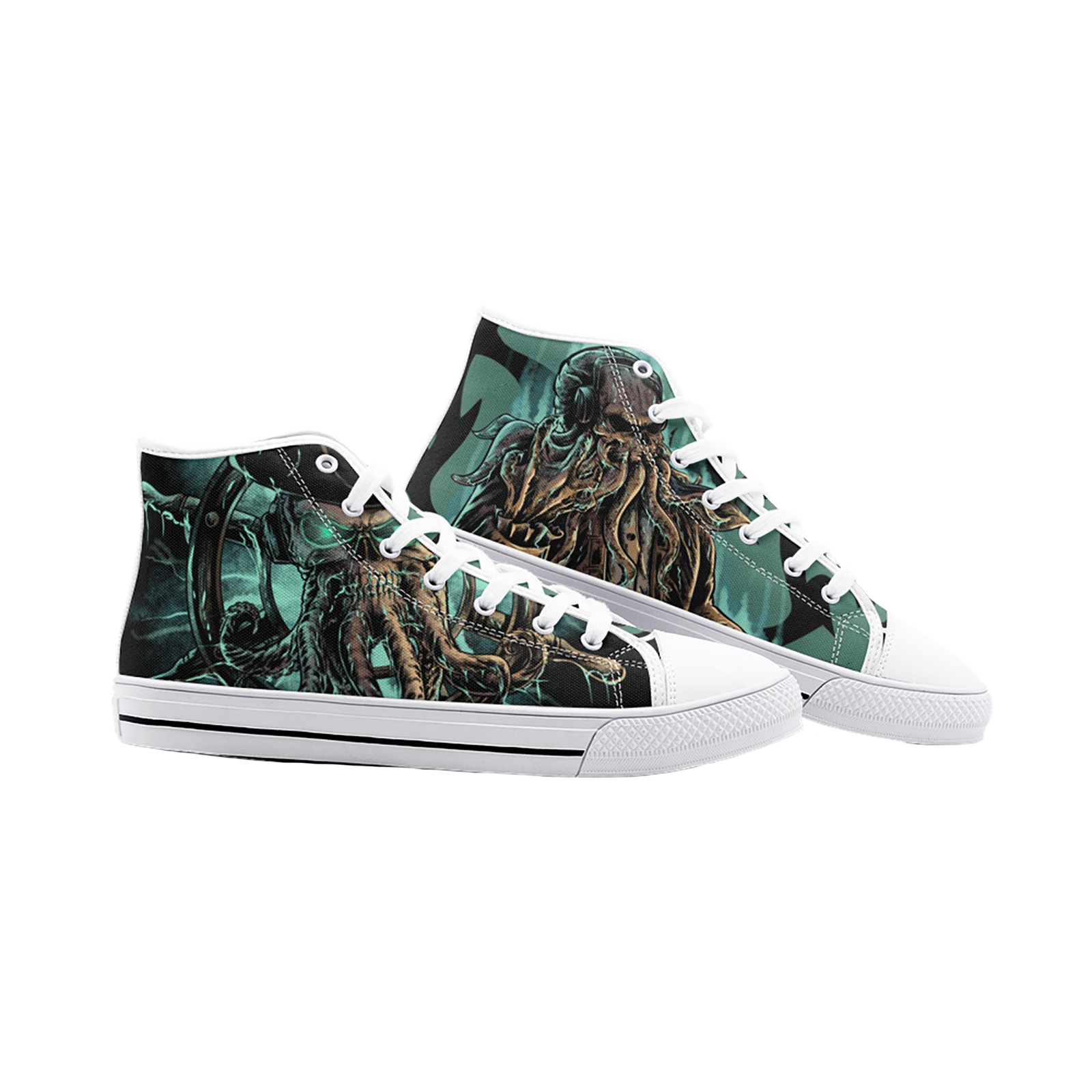 "Eldritch Dreams" High Top Canvas Shoes