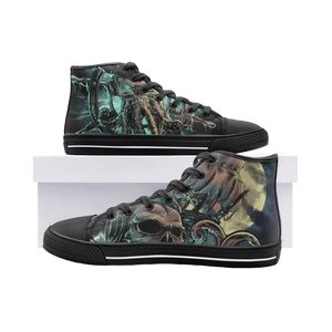 "Eldritch Dreams" High Top Canvas Shoes